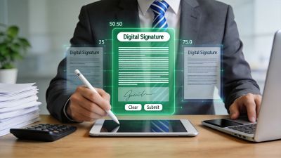 zaawansowana pieczęć elektroniczna, ERP i CRM w firmie