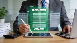 zaawansowana pieczęć elektroniczna, ERP i CRM w firmie