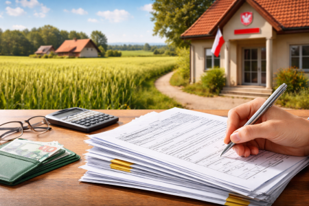 Dokumenty podatkowe rolnika w urzędzie gminy - zaświadczenie w sprawie podatku rolnego